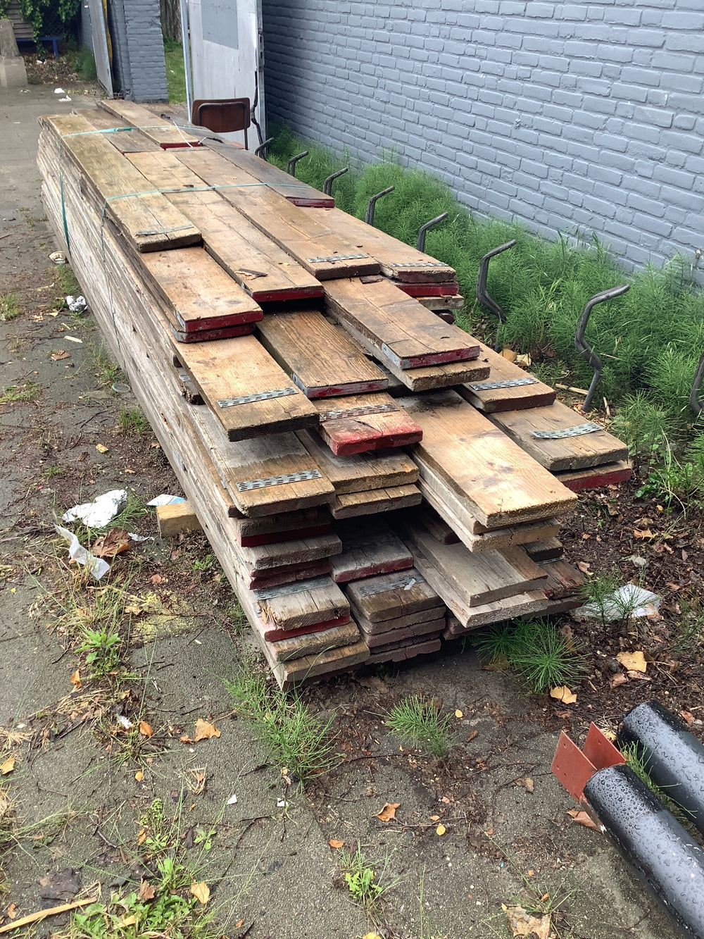 Steigerhout - per meter