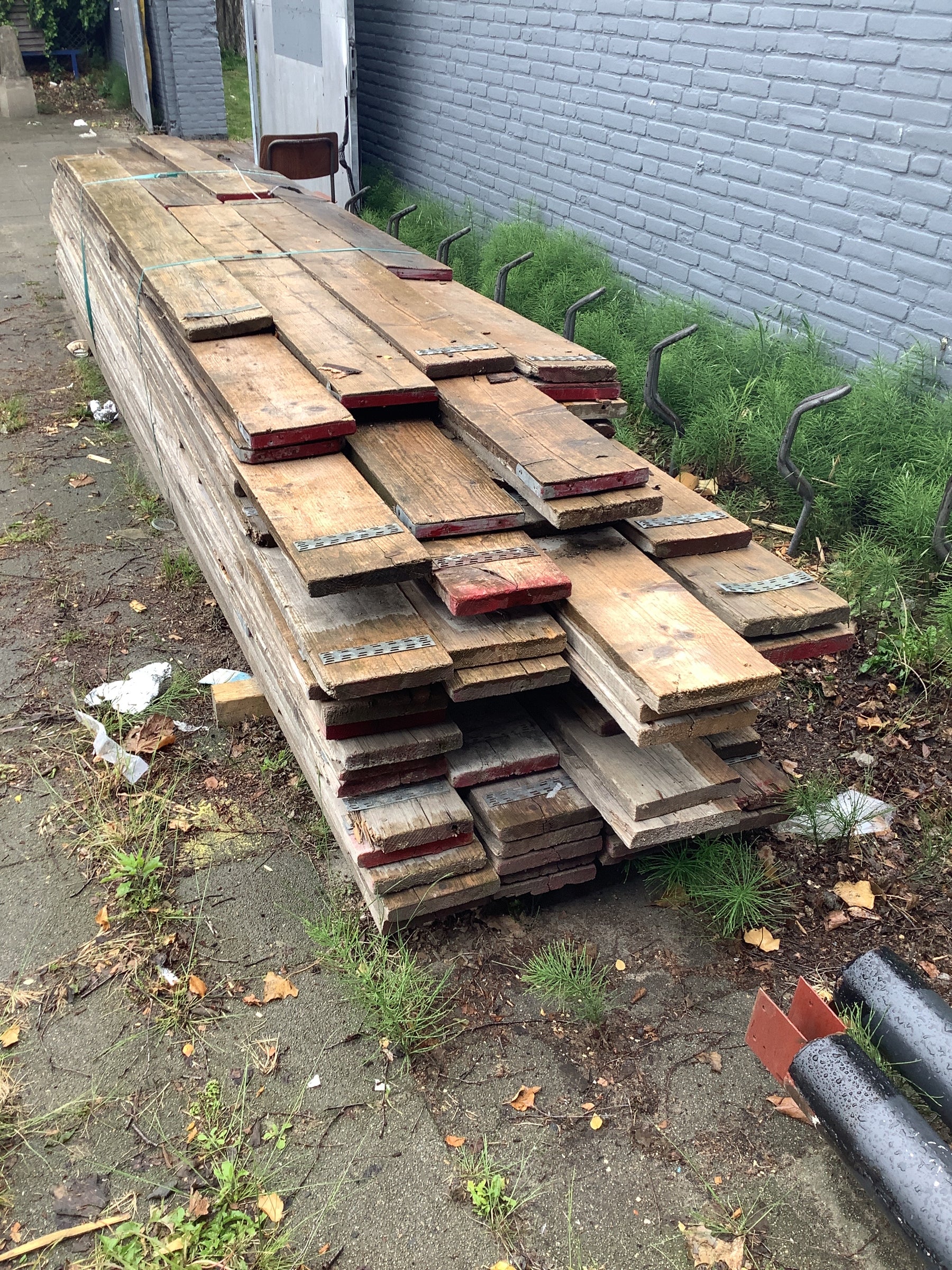 Steigerhout - per meter