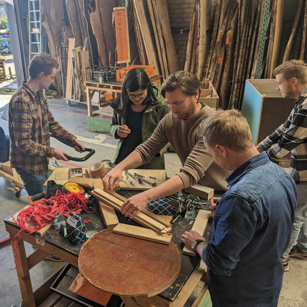 DESIGN CHALLENGE : CIRCULAIRE KLUSWEDSTRIJD - TEAMBUILDING