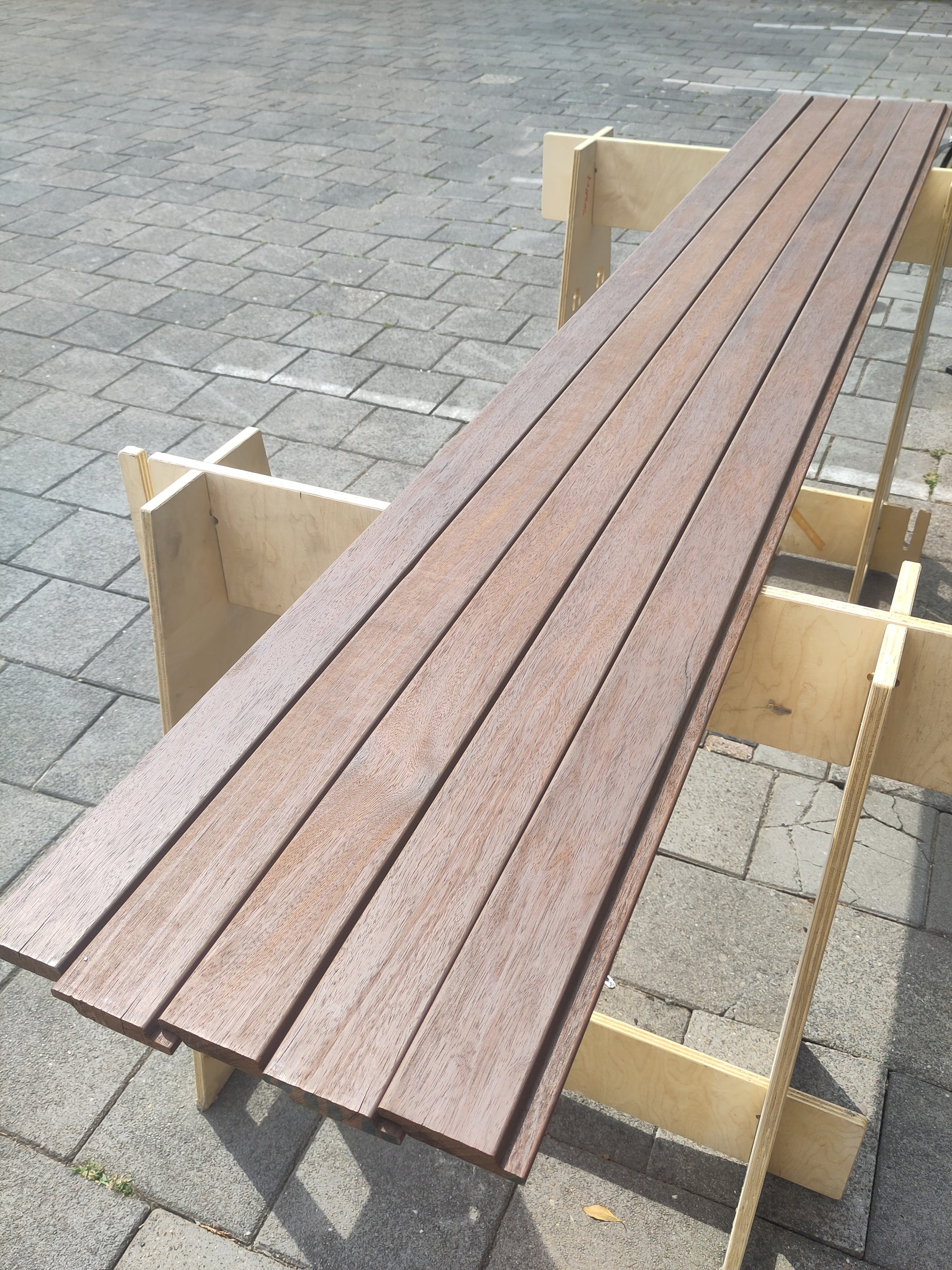 Platowood Fraké channelsiding 18x90 Naturel
