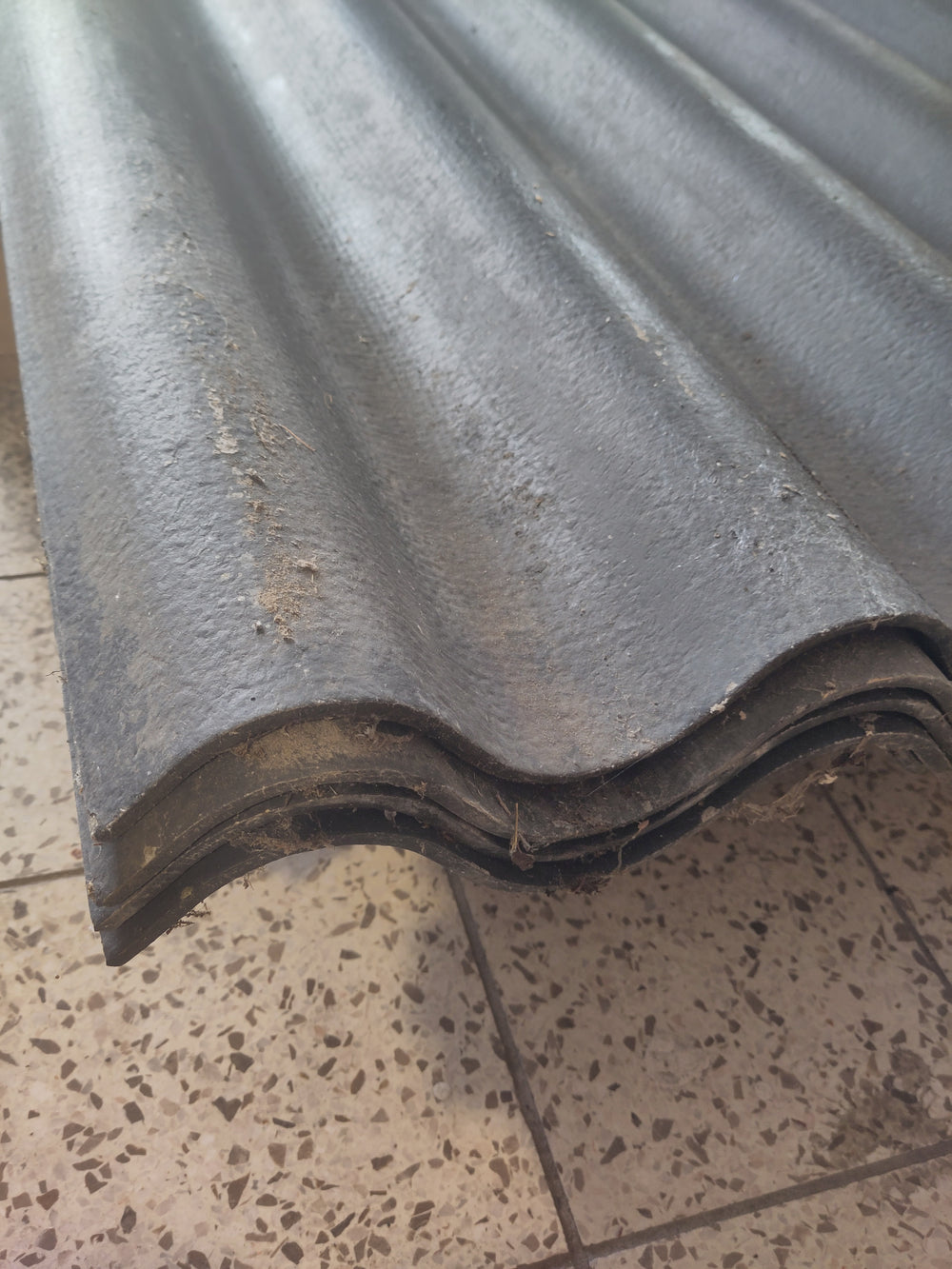 Vezelcement golfplaat 1x3 meter