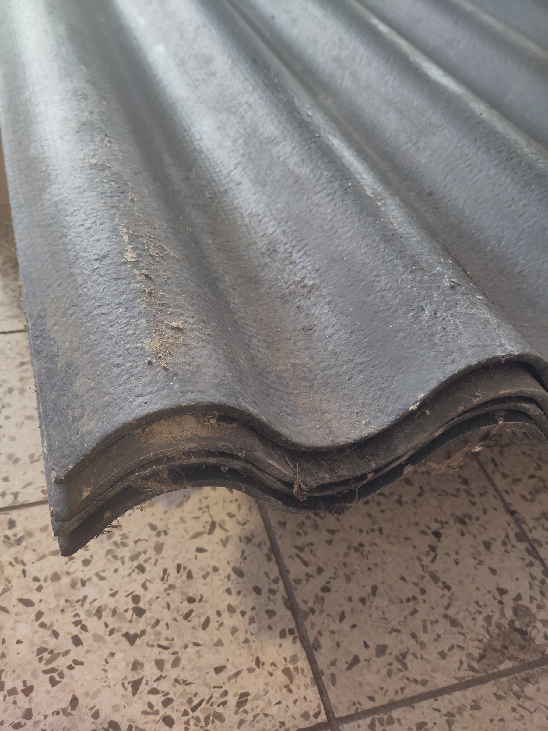 Vezelcement golfplaat 1x3 meter