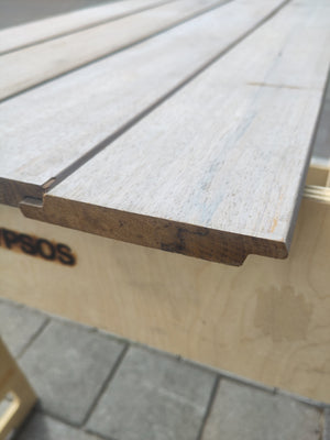 Fraké 18x140 channelsiding voorgegrijsd of zwart