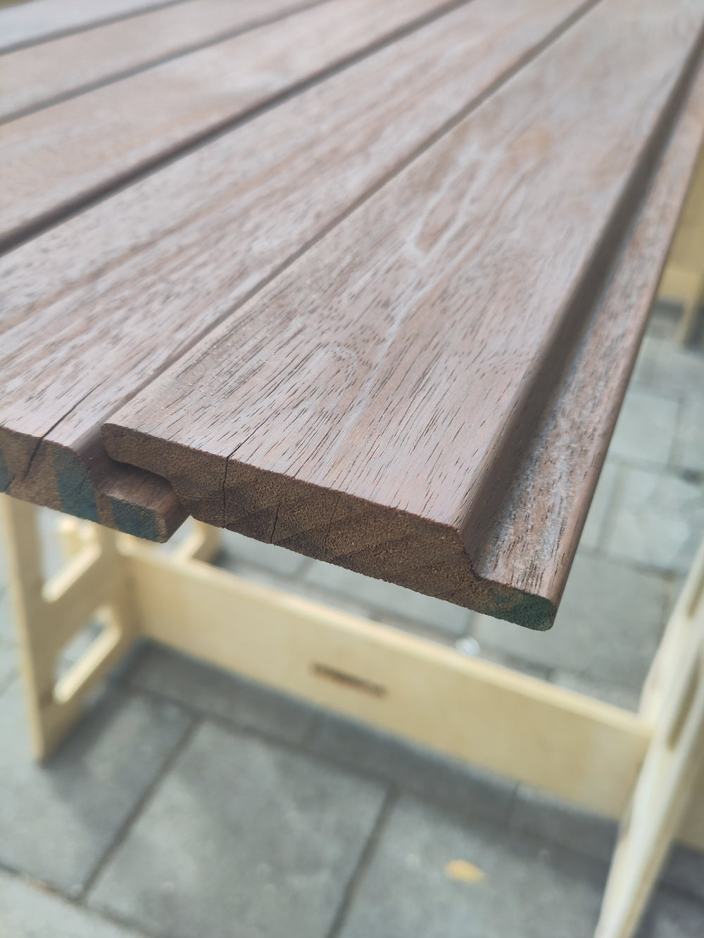 Platowood Fraké channelsiding 18x90 Naturel